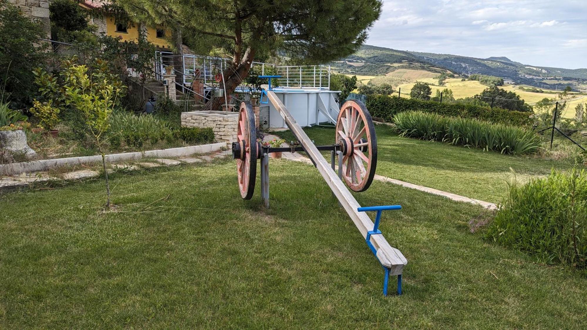 Casa Albaitar Con Piscina Y Sala De Juegos Azcona Bagian luar foto